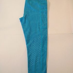 CVG Capri Leggings Blue Zenergy Large